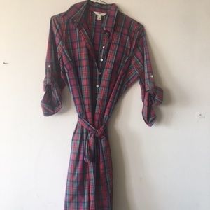 Plaid dress